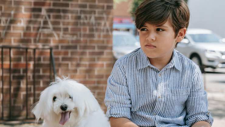 Cane e bambino - fonte_Pexels.com